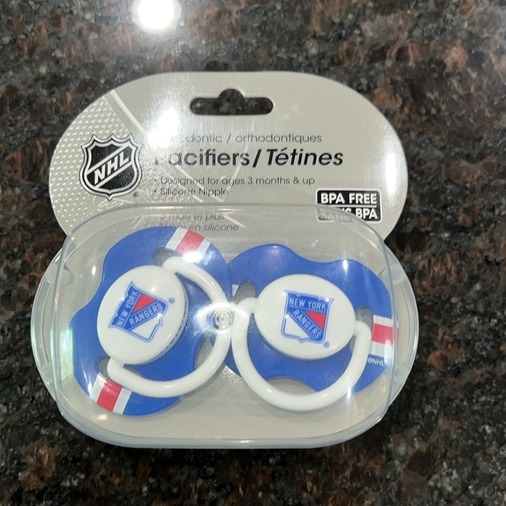 New York Rangers Pacifiers